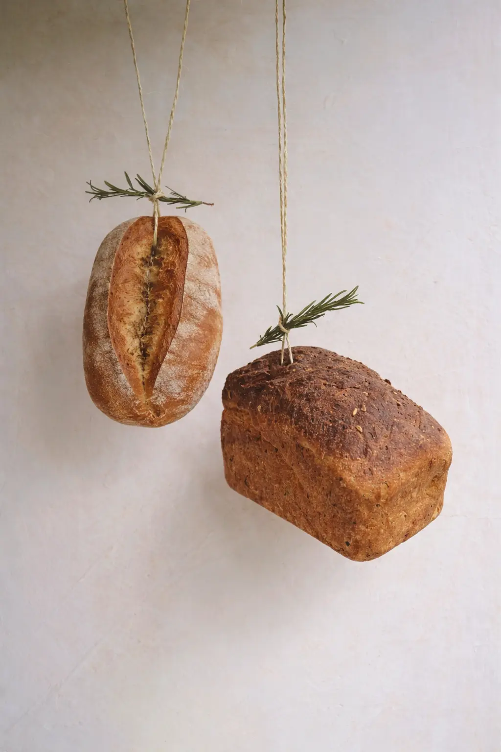 Luma protein bread — close up