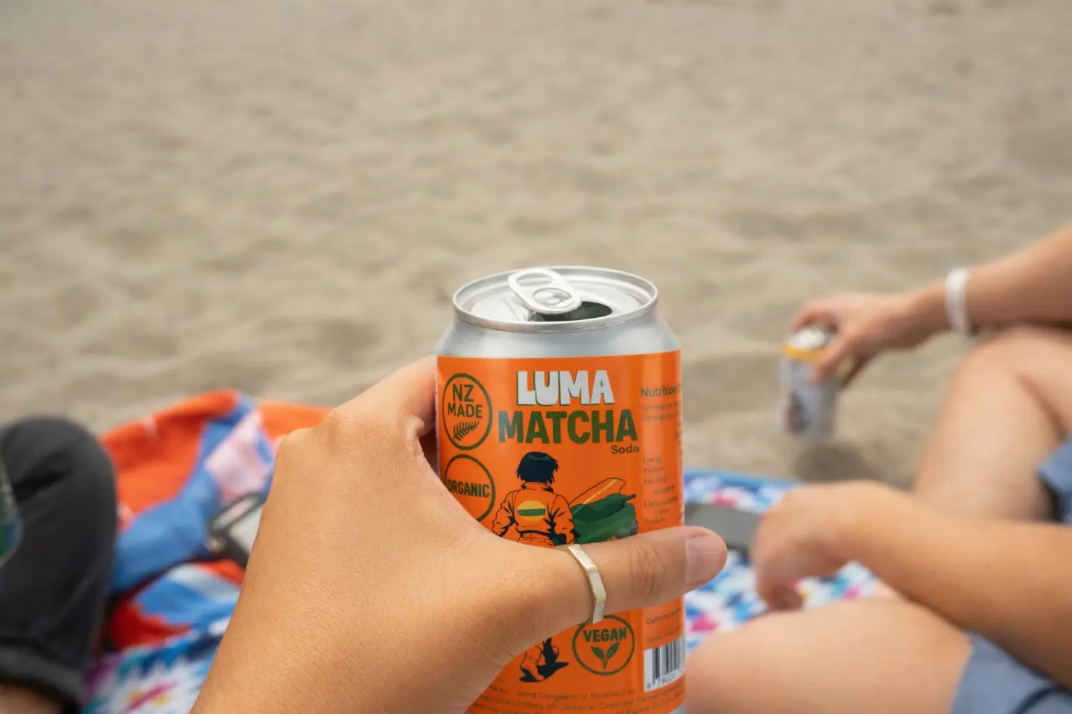 Luma matcha soda — can